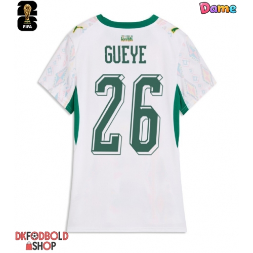 Senegal Pape Gueye #26 Hjemmebanetrøje Dame VM 2026 Kort ærmer